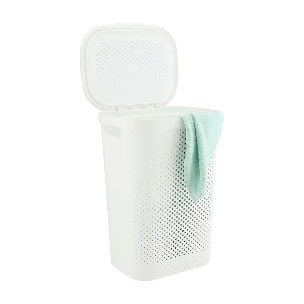 61172 NOVAL 58L LAUNDRY BASKET 44X35X58 WT    