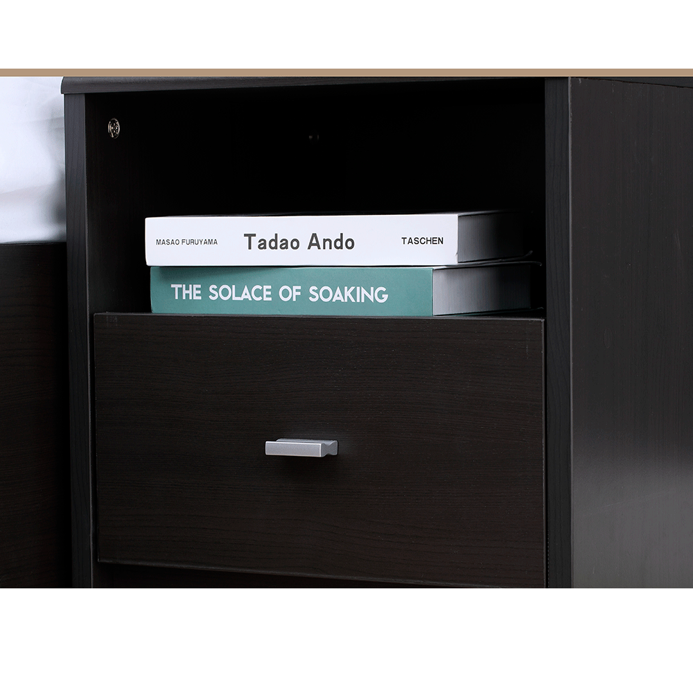 41339 WINNER -P NIGHT STAND BKBN