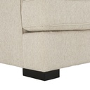 66556 WESTMINSTER FABRIC SOFA 3/S BE, EASY CLEAN UPHOLSTERED,RUBBER WOOD LEGS 