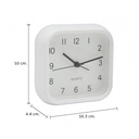 42363 FOSH ALARM CLOCK 4" 10.3X10X4.4 CM WT