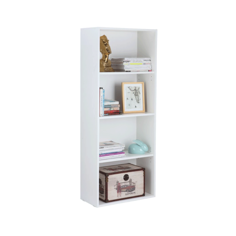 41216 H-MORE BOOK SHELF/4 WT-M