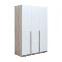 42486 MINIO WARDROBE 3DR 120CM NT/WT 120X51.2X180CM