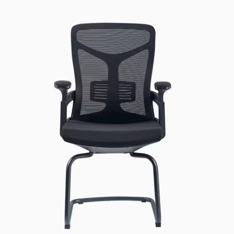 31879 VISITOR CHAIR HT-285D BLACK FRAME -BLACK