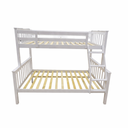 34651 BUNK BED TWIN WOODEN ALLIUM WHITE 900/1200X1900MM