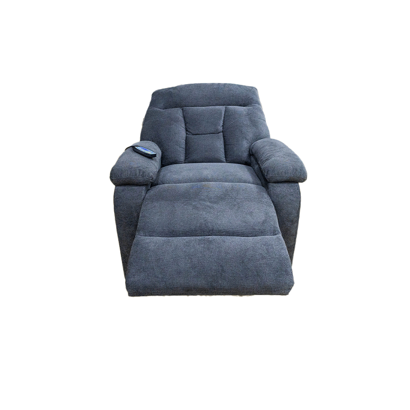 63505 ELECTRIC RECLINER SOFA SINGLE 8PT MASSAGE 6019-1R GREY CCR-20 