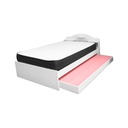 63626 4F BED WITH 3F PULL OUT BED - SUPPER WHITE - VTF B44 
