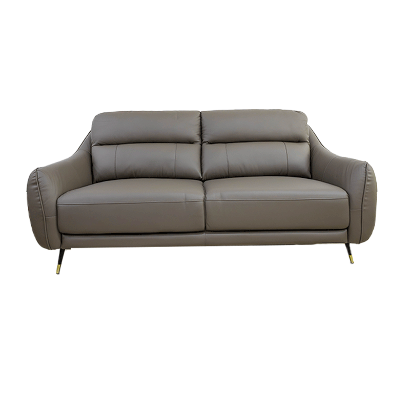 68215 COW LEATHER/ PVC, FIX SOFA #182 BROWN 