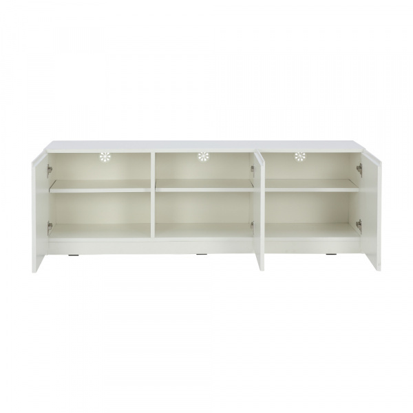 42536 BLANC TV CABINET 160CM WT#01160X41.5X50CM