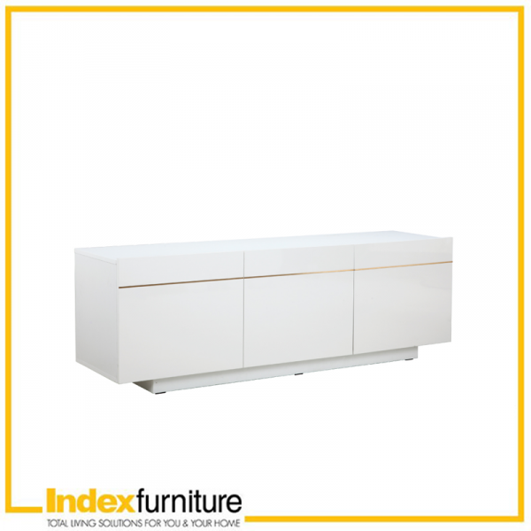 42536 BLANC TV CABINET 160CM WT#01160X41.5X50CM