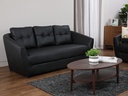 40935 MAX PVC 3/S SOFA BK