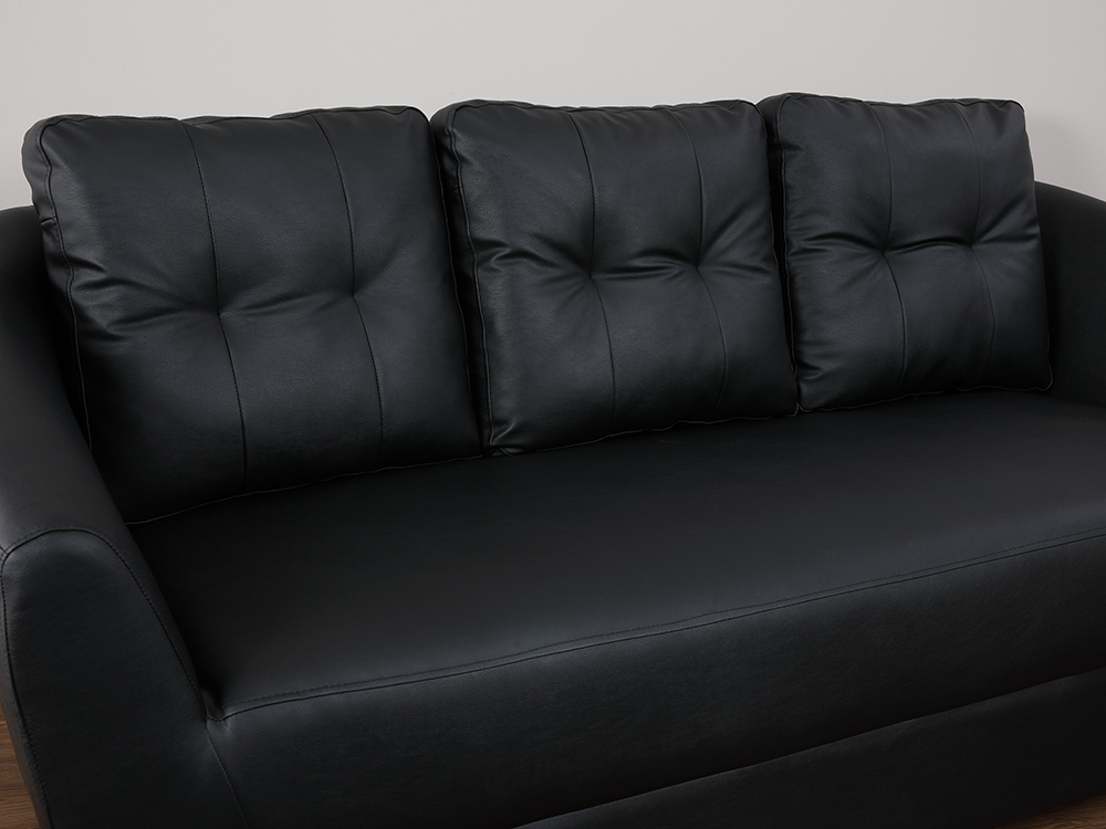 40935 MAX PVC 3/S SOFA BK