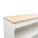 42532 MINIMAL HIGH CABINET 80CM WT/LW 76.3X30X170