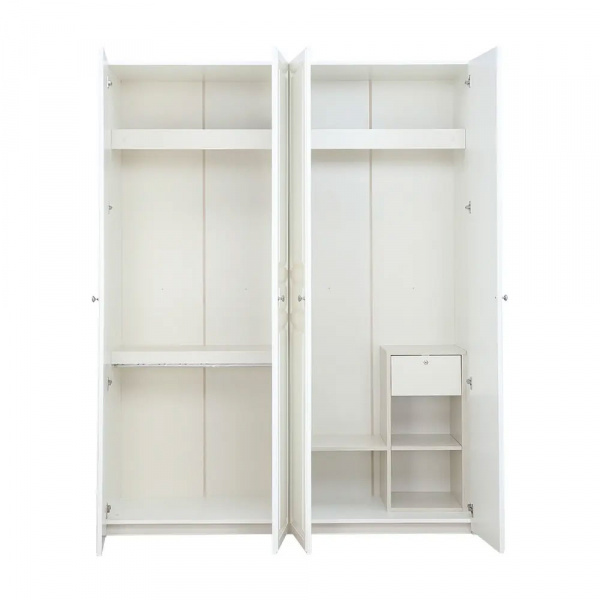 42479 COLLIN WARDROBE 4 DOORS WT 180X59.5X230CM