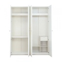 42479 COLLIN WARDROBE 4 DOORS WT 180X59.5X230CM