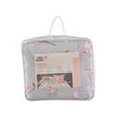 42355 DELIVA KING BEDDING 6PCS/SET GY/ON 185X200X30 CM