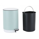 42404 FIORA STEP BIN 5L 20.4X27.8X30.5 CM GN/WT