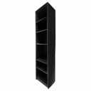 39361 BOOK CASE BLACK BROWN BILLY 40X28X202CM