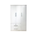 39193 WARDROBE 3 DOOR 2 DRAWER WHITE VTF PT41H (PU) 