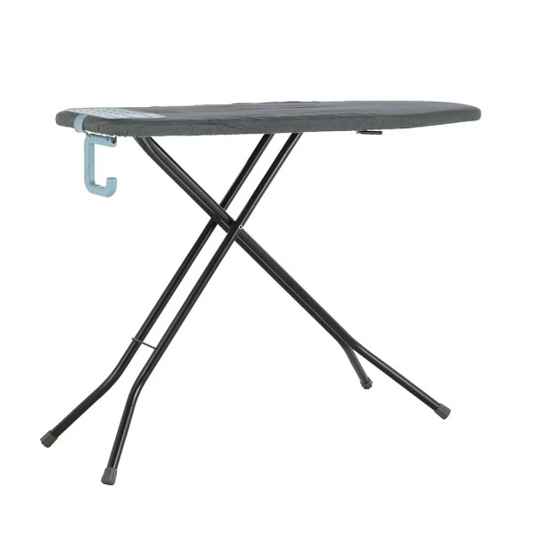 42522 ERMES 5-STEP STEAM IRONING BOARD BK, 38X122X93CM