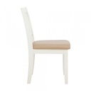 42526 FEMMIE DINING CHAIR# PQ002C6 WT, 43X51X85.5CM