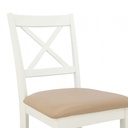 42526 FEMMIE DINING CHAIR# PQ002C6 WT, 43X51X85.5CM