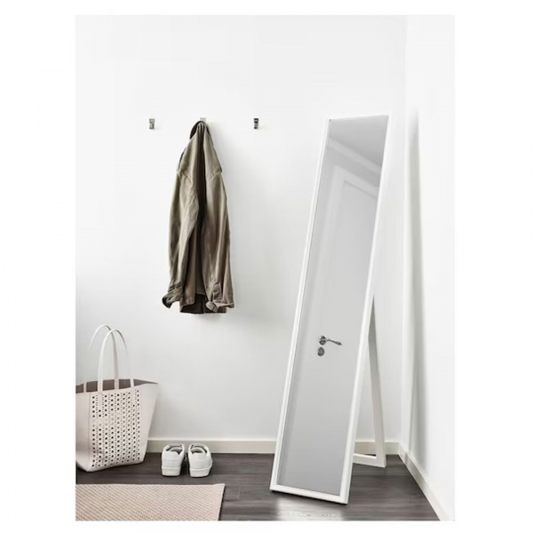 17424 STANDING MIRROR 30X150CM WHITE FLAKNAN 40341568