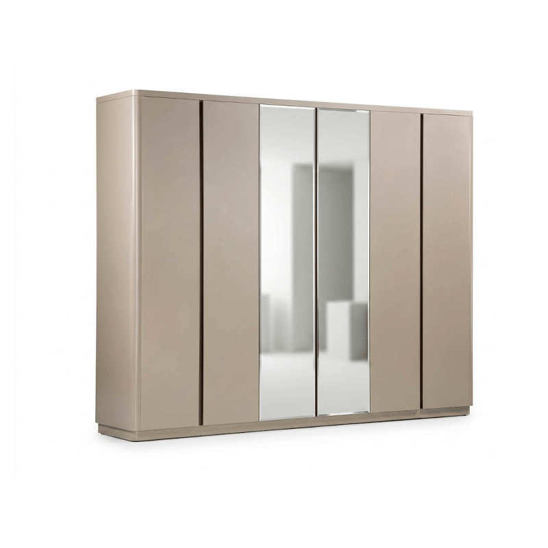 45458 WARDROBE 6DOOR DB-03 COL7 -15-1306 (TAN) 