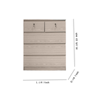 31274 CHEST OF DRAWER CD-B100-WW 800X480X970MM