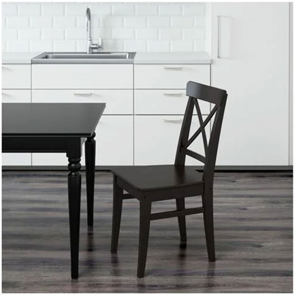 17416 CHAIR BLACK INGOLF 60217822
