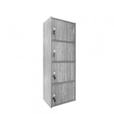 17377 COLOUR BOX 4 DOOR GREY OAK WITH LOCK VTF 4D GF/S (LO) H1207XL406XD292MM