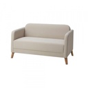 17429 2 SEAT SOFA LINANAS VISSEL BEIGE