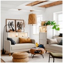 17429 2 SEAT SOFA LINANAS VISSEL BEIGE