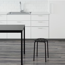 19148 BLACK STOOL 45CM 10135659