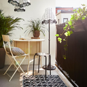 19148 BLACK STOOL 45CM 10135659