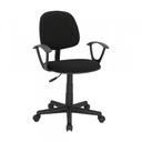 42515 STEVE OFFICE CHAIR BK, 61X58X83.5CM