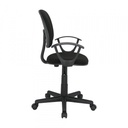 42515 STEVE OFFICE CHAIR BK, 61X58X83.5CM