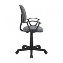 42516 STEVE OFFICE CHAIR GY, 61X58X83.5CM