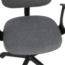 42516 STEVE OFFICE CHAIR GY, 61X58X83.5CM