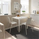 17407 MELLTORP 75X75+2 CHAIR SEAT SHELL LIDAS WHITE 40530314+30512693