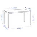 31062 TABLE 125X75CM - 90280096 & 90280100