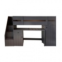 30611 BUNK BED SHAMROCK MG-7831 920X930MM DARK GREY 1/4