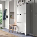 17402 SHOE CABINET WITH 3 COMPARTMENTS 79X29X148CM STALL 50530262