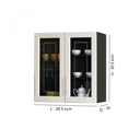 29465 KITCHEN CABINET UPPER TWO GLASS DOOR KKDO010880 D/ORK