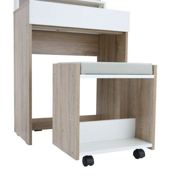 42485 MINIO DRESSING TABLE STOOL NT/WT 60X39.5X153.5CM