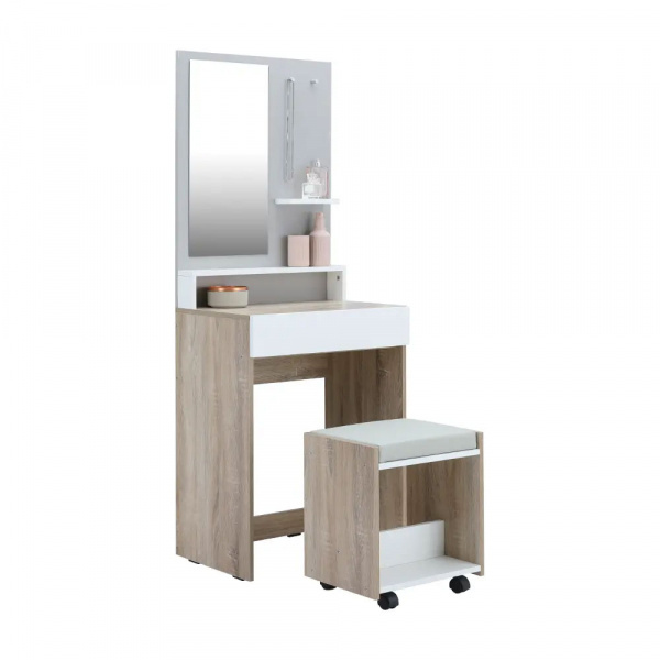 42485 MINIO DRESSING TABLE STOOL NT/WT 60X39.5X153.5CM