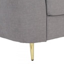 42521 GARNET FABRIC SOFA 1/S GY, 98X88X89CM