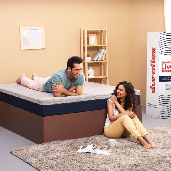 36524 DUROFLEX ROLL MATTRESS LIVEIN ORTHOPEDIC MEMORY FOAM 75"X48"X8"