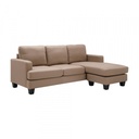 42540 LAMCY FABRIC L-SHAPE SOFA LBN, 218X141X85C