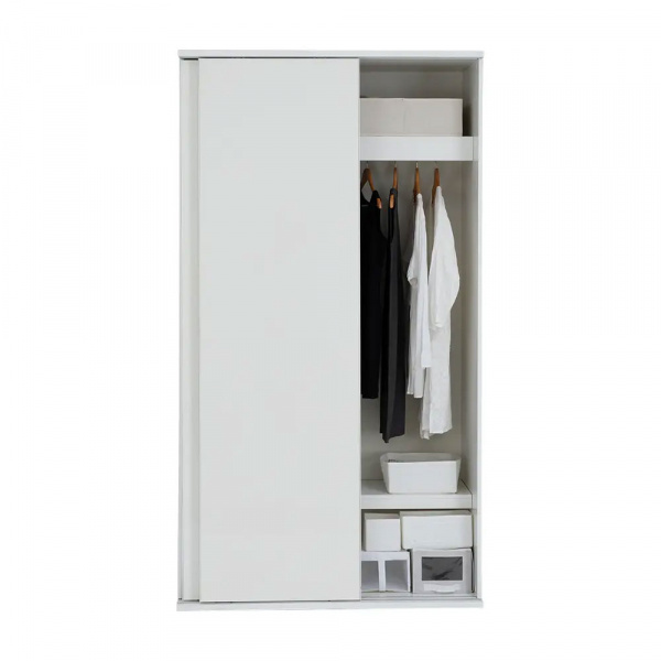 42470 MAXI WARDROBE WOOD SLIDE 120CM WT #01 120X65X220CM