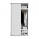 42470 MAXI WARDROBE WOOD SLIDE 120CM WT #01 120X65X220CM